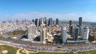 חוף תל אביב יפו צילום אויר מרחפן DJI