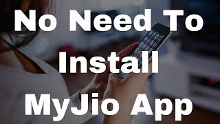 Jio Trick 2018 | Get all myJio info through an sms | No need to install myjio app