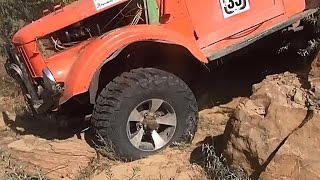 █ По бездорожью. Горный УАЗ - 69, Ч-2. Sand storm 2014 off-road race (по внедорожью).