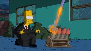 Cartoon Tv Series - Bart's joke when 80 years old