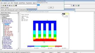Расчёт двумерной нестационарной тепловой задачи в пк Ansys