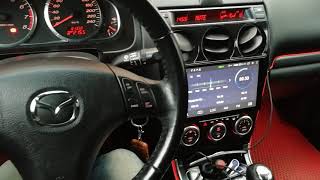 Mazda 6 GG прошивка Hal9k Dasaita PX6 (кнопка MUTE и заставка)