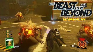"THE BEAST FROM BEYOND" DLC 4 GAMEPLAY!!! - INFINITE WARFARE ZOMBIES GAMEPLAY