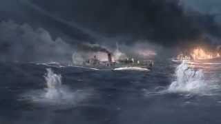 World Of Warships Login Screen Video. Видео экрана логина.