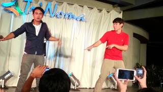 Enchong Dee and JM de Guzman dance