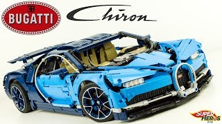 Un Monstre! BUGATTI CHIRON Lego Technic 42083 Construction Speed Build Partie 3 Jouets Toy Review