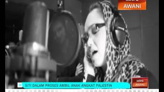 Siti Nurhaliza dalam proses ambil anak angkat Palestin