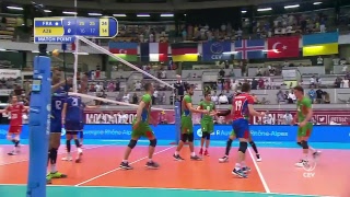France Vs Azerbajian l 2018  FIVB Volleyball World Championship - Men European Qualification