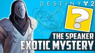 Destiny 2: SPEAKER MYSTERY - Exotic Sword - The Sacred Planet IO - Speculation Part 2 - News & Info