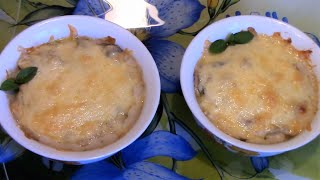 Жюльен из грибов. Как приготовить вкусный грибной жульен.