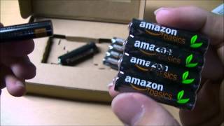 【開封動画】AmazonBasics「高容量充電式ニッケル水素電池単4形8個パック」