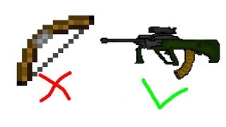 Оружие в Minecraft 1.10
