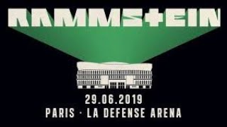 Auslander #Rammstein 29/06/2019 live Paris