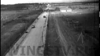Штурмовка автодороги. /Low level mission - strafing convoys along the road.