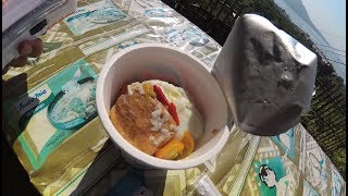 GJ Street Food 1655 Part.1 Tofu Egg Tomato Cup Noodles Pop Mie Telor Tahu Tomat Menara Siger