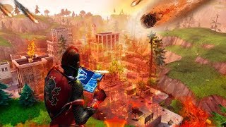 Evento Fortnite(Volcan en erupción y se activan las runas) epica película!!!*Temporada 9*