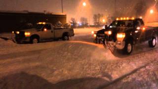 Western vs boss snowplowing