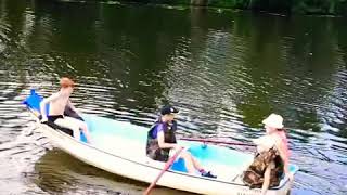 Катание на лодке - санаторий Надзея