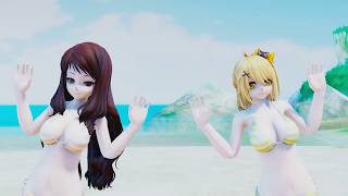 [MMD // MMDLOID]~ No Title ~[Ary, TutorialChan] Bikini DLC