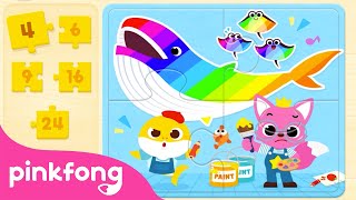 Tiburón Bebé Rompecabezas | Juego de Pinkfong | Juego de App | Pinkfong App para Niños