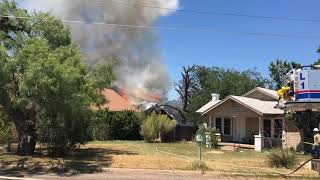 FIre at 1800 blk of Ward st