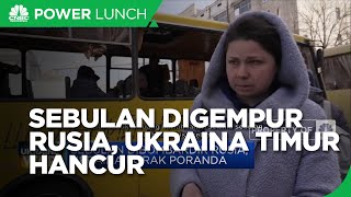 Sebulan Digempur Rusia, Ukraina Timur Hancur