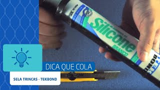 Silicone Branco Base D'Água - Tekbond