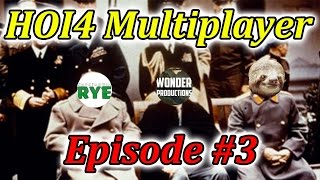 Let's Play HOI4 Youtuber Multiplayer Episode 3 (Pushing into Italy)