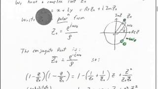 6A Z Plane Roots and Filter Design