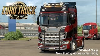 Euro Truck Simulator 2 - 1.30 Scania S & R Tuning Accessories (SCS)