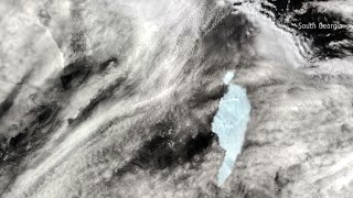 Iceberg A-68A breaks off