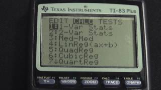 TI 83+ Mean-Standard_Deviation-Variance