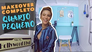 MTAS Dicas pra um Quarto Pequeno! MakeOver Completo! #MontandoMeuApê03