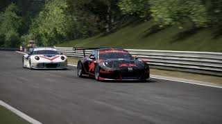 Project Cars 2 - PORSCHE 911GT3R vs. AI(100%) @ Nordschleife
