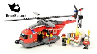Lego City 60010 Fire Helicopter - Lego Speed Build