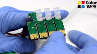 Замена чипов на СНПЧ для аппаратов Epson