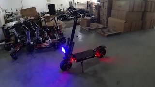 электросамокат 80 км ч 3200W скутер с сиденьем 110 км расстояние складной внедорожный