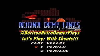 Let's Play: Behind Enemy Lines (Super C hack) (With Cheats)