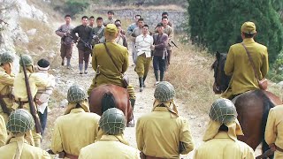 游擊隊長抓了日軍隊長，和日軍司令交換人質，哪想到日軍司令臨場突然變卦！ ️ 抗日