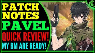 Pavel, Dux Noctis & Two Wolves (My BM are ready!) Patch Notes Epic Seven News Epic 7 Review E7