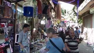 Istanbul outdoor market near spice market