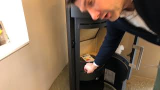 обзор печи камина HWAM 3130c SMART CONTROL (климат контроль)