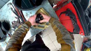 замена топливного фильтра Renaulth Doker