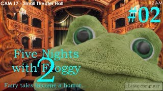 DU KOMMST NICHT REIN | FIVE NIGHTS WITH FROGGY 2 #02 | LET'S PLAY FNAF FANGAME | FACECAM