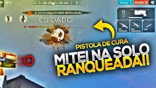 MITEI NA SOLO RANQUEADA!! *matando na pistola de cura*