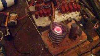 2 kW induction heater test