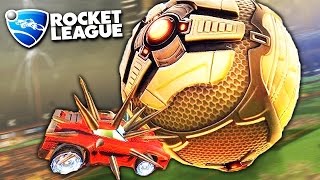 ИГРАЕМ В ФУТБОЛ С ГИГАНТСКИМ МЯЧОМ БЕЗ ГРАВИТАЦИИ В ROCKET LEAGUE