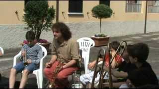 JUNIOR PIEROBON chapter 2 Marco Pierobon incontra giovani musicisti Cremona 25/5/2012