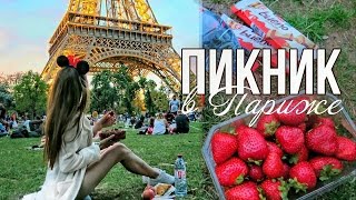 Пикник у Эфелевой Башни ♥ мини-экскурсия по Лувру