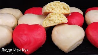 Нежные ВАНИЛЬНЫЕ ПРЯНИКИ на кефире для наших Любимых ПРЯНИКИ СЕРДЕЧКИ Люда Изи Кук выпечка